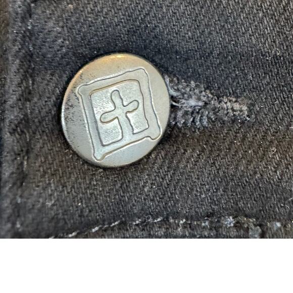 Ksubi 42 Chitch Laid Black Slim Tappered Leg Mid Long Rise Jeans - Picture 8 of 8